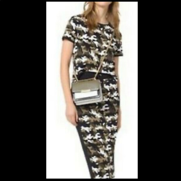 Michael Kors Stretchy Camo Outfit